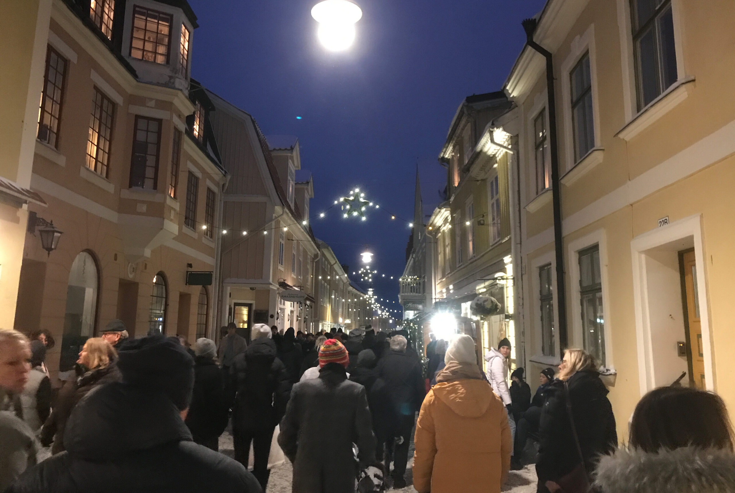 Eksjö julmarknad i hjärtat av Småland.